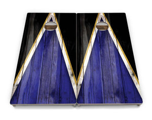 Team Color Triangle Cornhole Boards - Professional Tournament Series by Cornhole Solutions, Southern food gift detail photo 17
