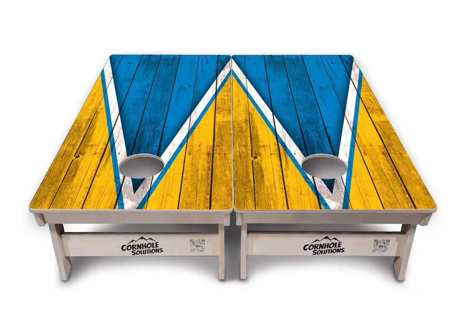 Team Color Triangle Cornhole Boards - Professional Tournament Series by Cornhole Solutions, Southern food gift detail photo 23