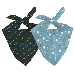 Tee Time Dog Bandana by Dog Bandana Co., Southern lifestyle apparel main product photo