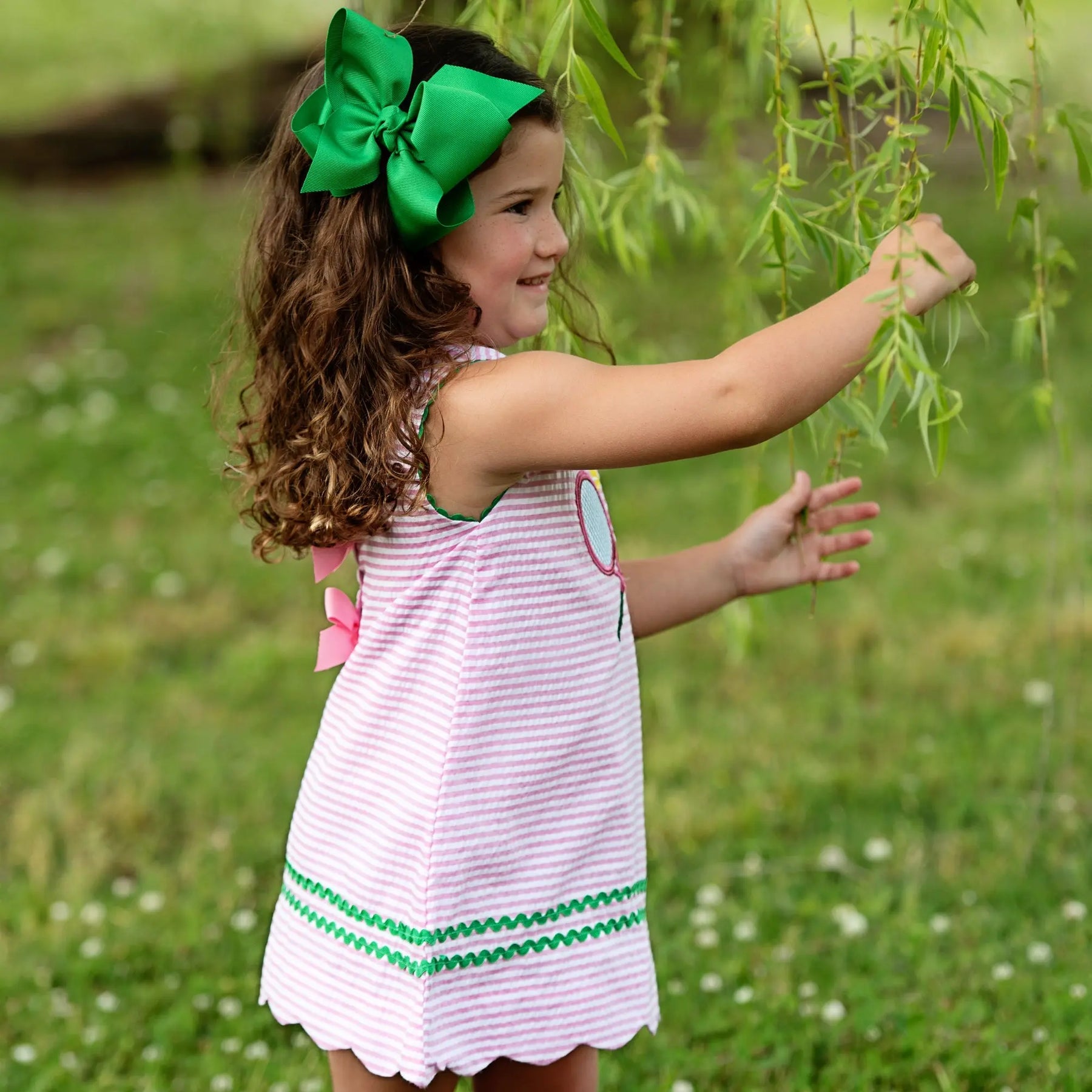 Tennis Dress by Seven Lantern Lane, Southern lifestyle apparel detail photo 7