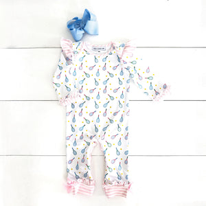 Tennis Romper by Seven Lantern Lane, Southern lifestyle apparel detail photo 6