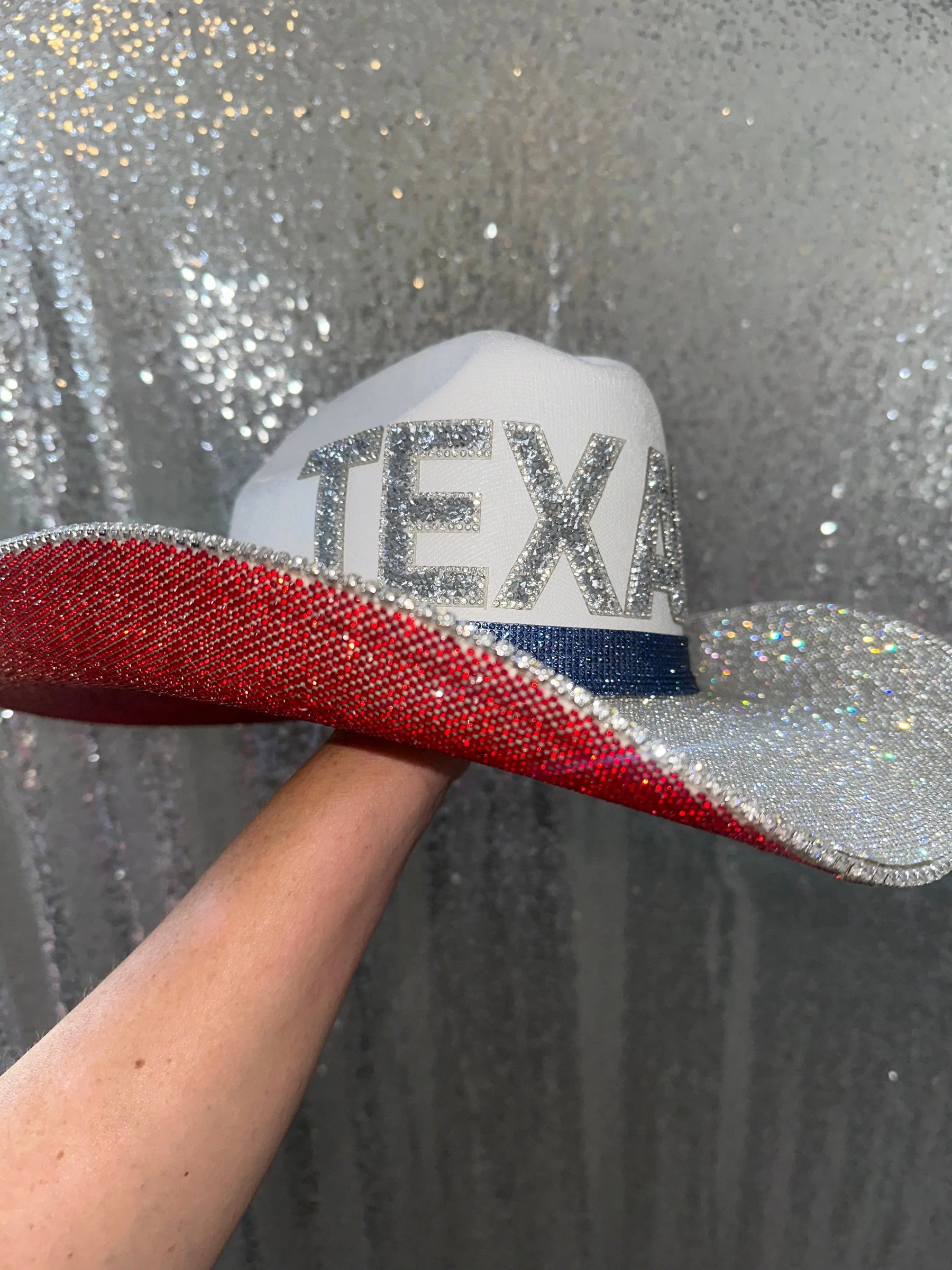 Texans Hat by Rhinestone Cowgirl, Southern lifestyle apparel detail photo 3