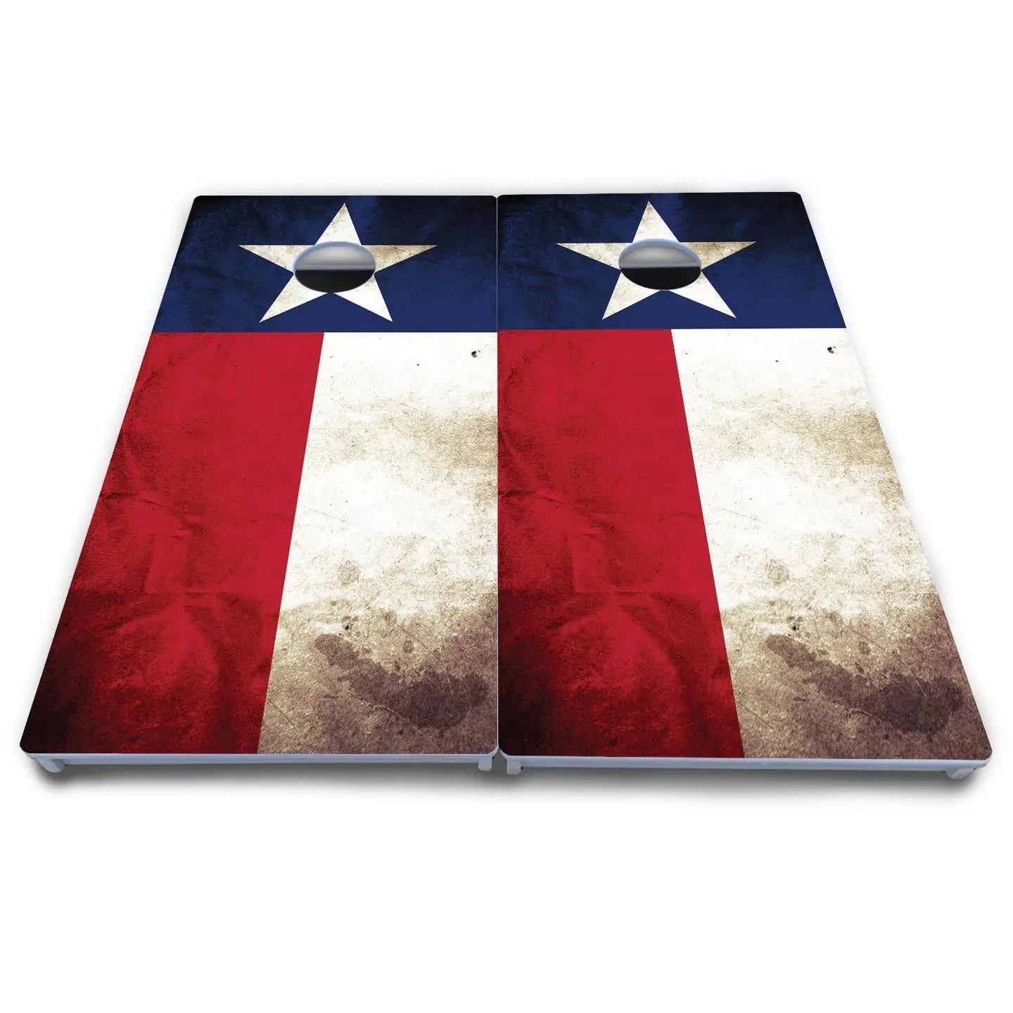 Texas Flag Cornhole Boards - All Weather Series by Cornhole Solutions, custom cornhole board detail photo 4