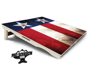 Texas Flag Cornhole Boards - Pro Solution Elite Series by Cornhole Solutions, custom cornhole board detail photo 5
