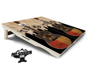 Texas Guitar Cornhole Boards - Pro Solution Elite Series by Cornhole Solutions, custom cornhole board detail photo 5