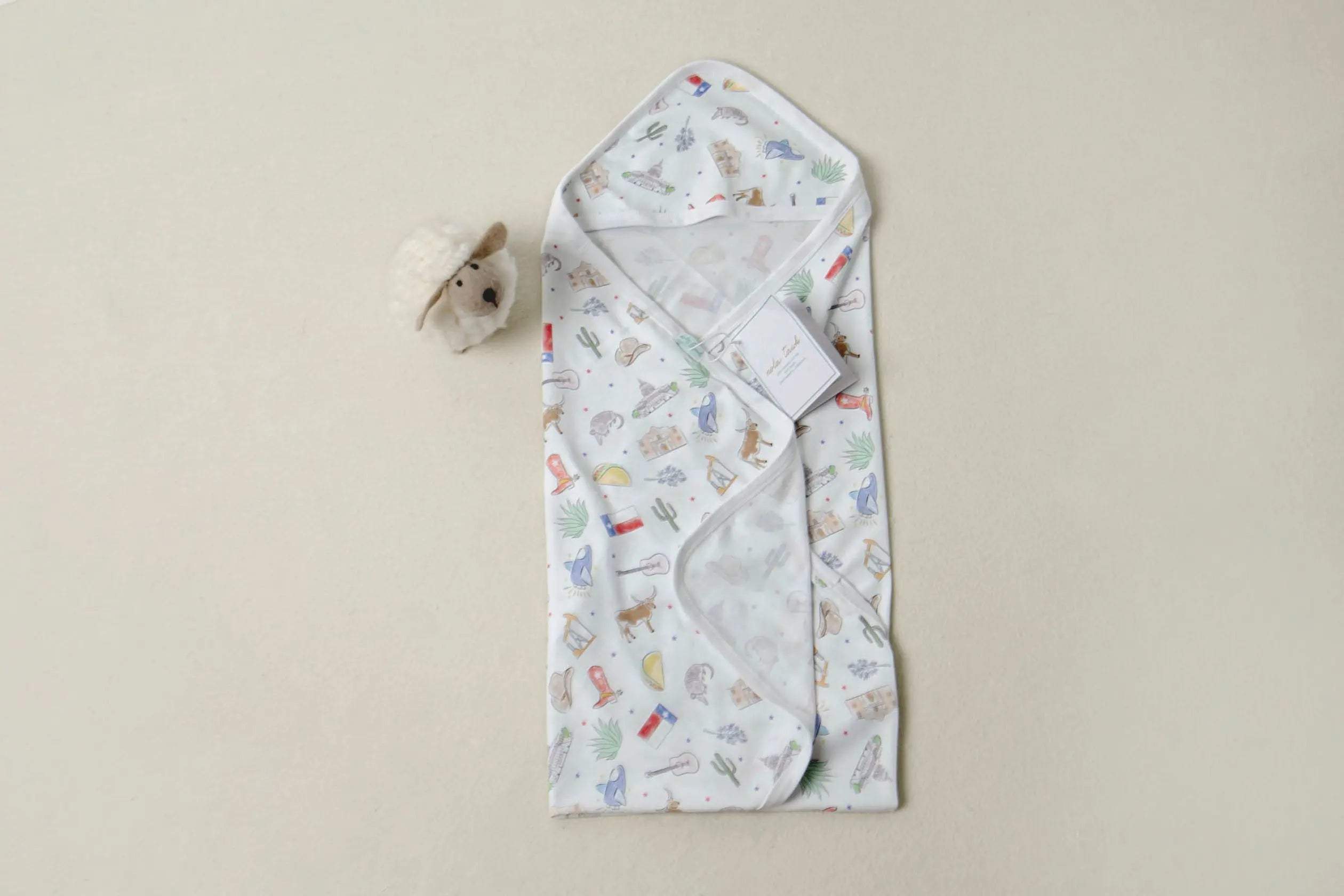 Texas Kids Organic Cotton Baby Blanket Nola Tawk