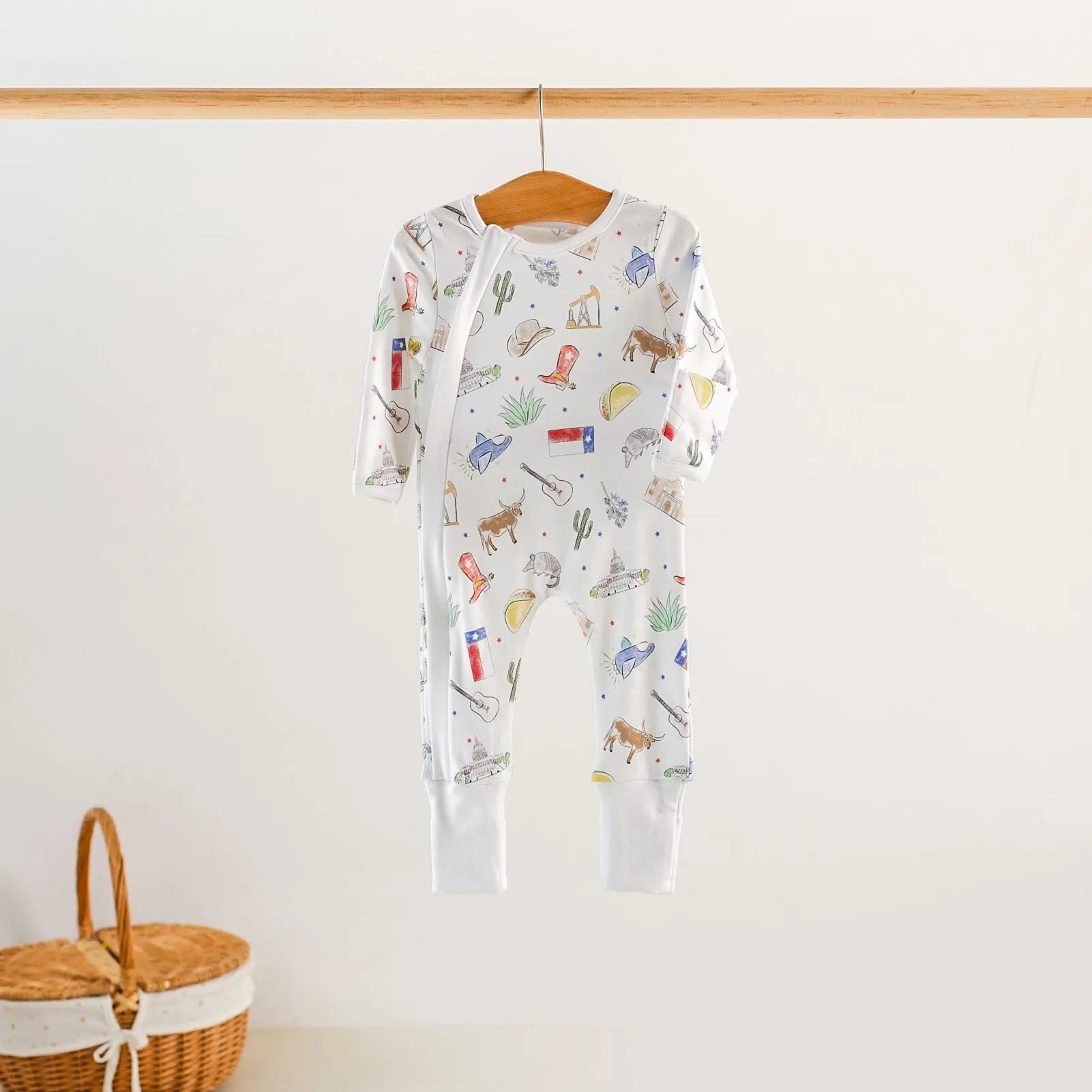 Texas Kids Organic Cotton Kids Pajamas Nola Tawk