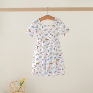 Texas Kids Organic Cotton Twirl Dress by Nola Tawk, Southern lifestyle apparel main product photo
