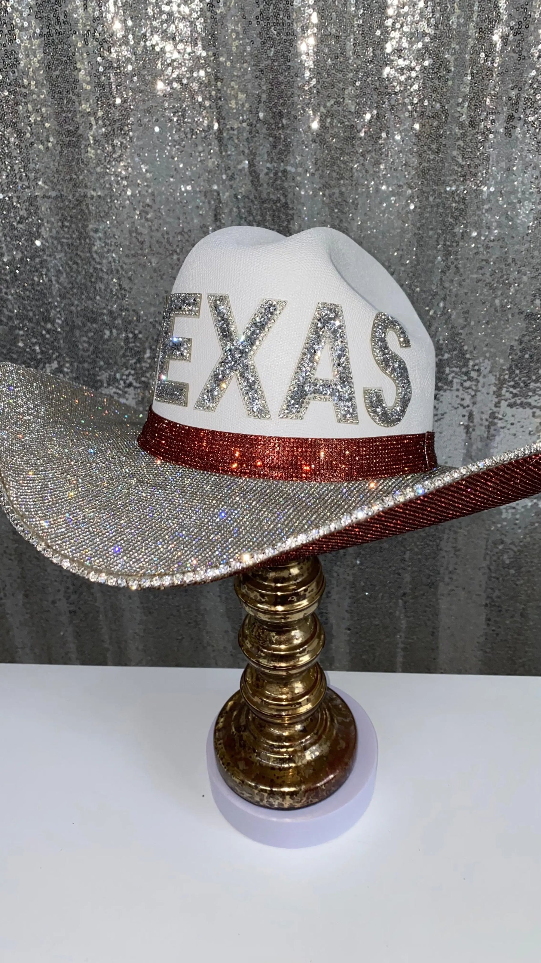 Texas Longhorns Hat by Rhinestone Cowgirl, Southern lifestyle apparel detail photo 5