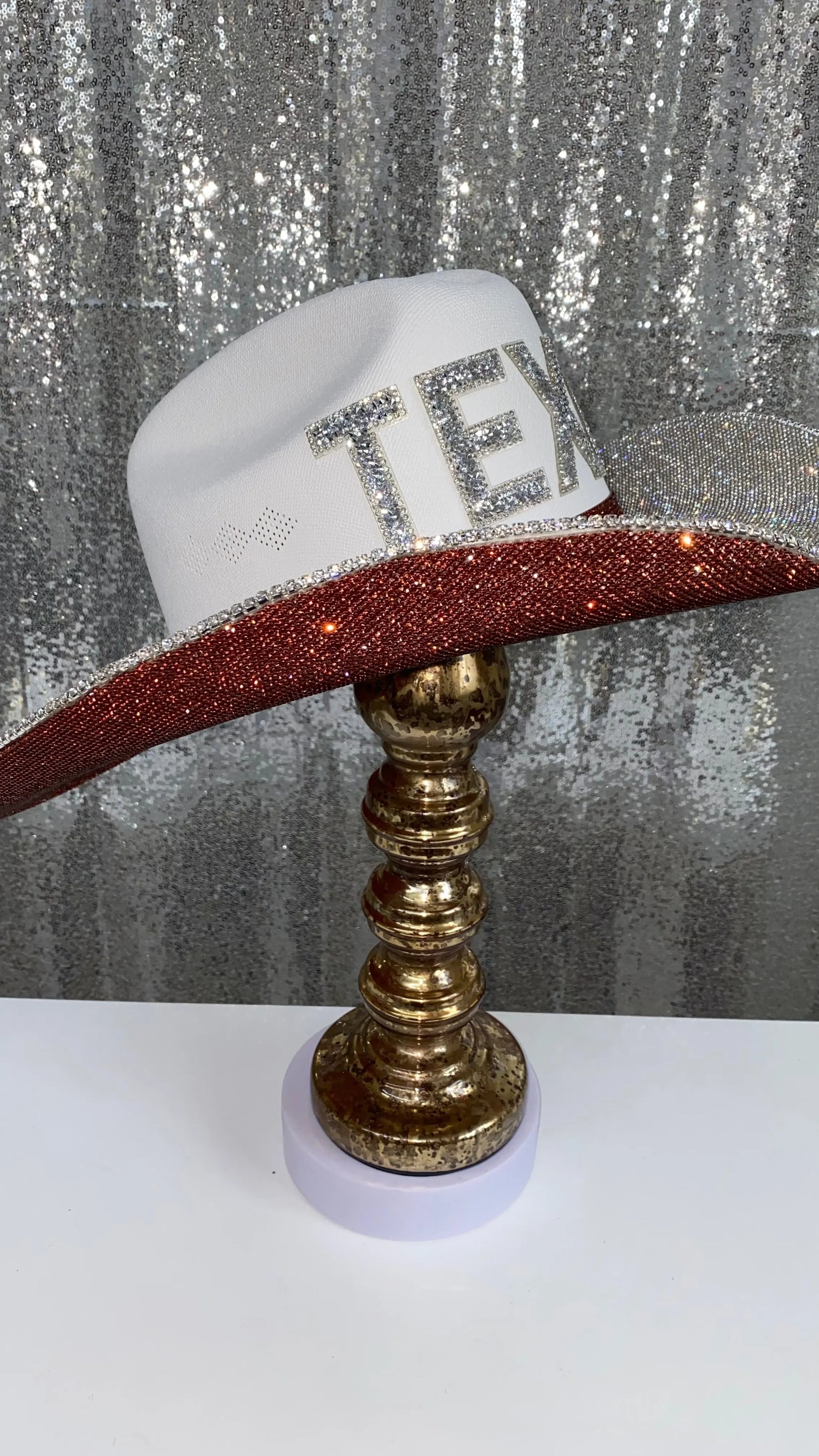 Texas Longhorns Hat by Rhinestone Cowgirl, Southern lifestyle apparel detail photo 6
