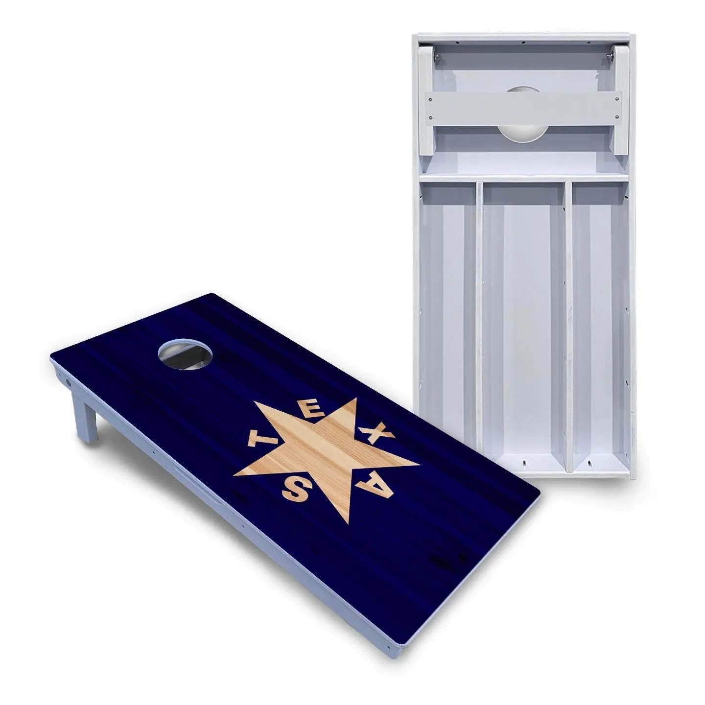 Texas Star Cornhole Boards - All Weather Series by Cornhole Solutions, custom cornhole board main product photo