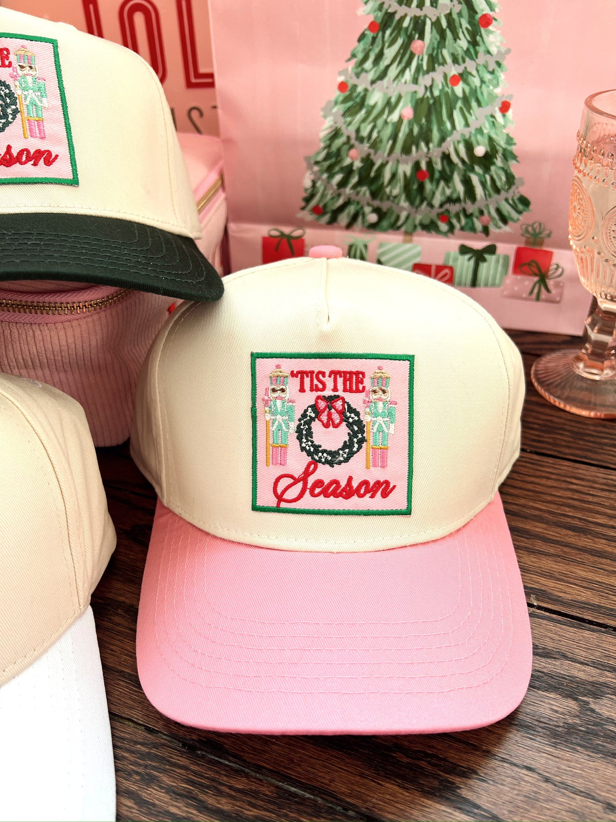 Tis The Season - Vintage Trucker Hat by KenzKustomz, view 10