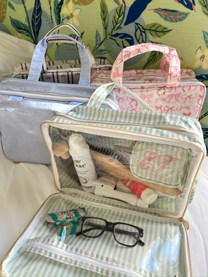 Clear Coat Toiletry Case by KenzKustomz, natural skincare detail photo 36