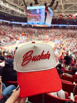 Buckets - Vintage Trucker Hat by KenzKustomz, Southern lifestyle apparel detail photo 8