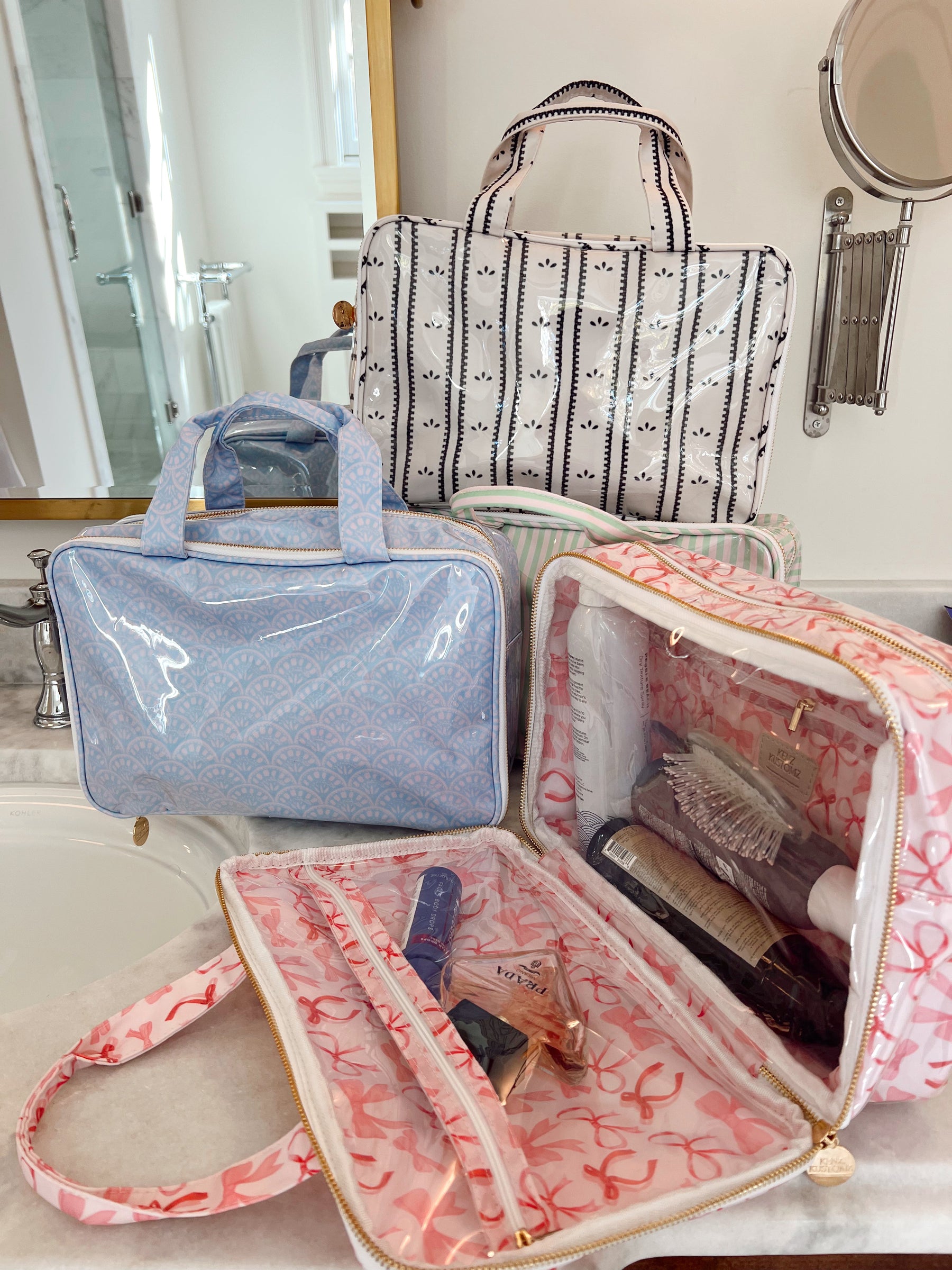 Clear Coat Toiletry Case by KenzKustomz, natural skincare detail photo 16