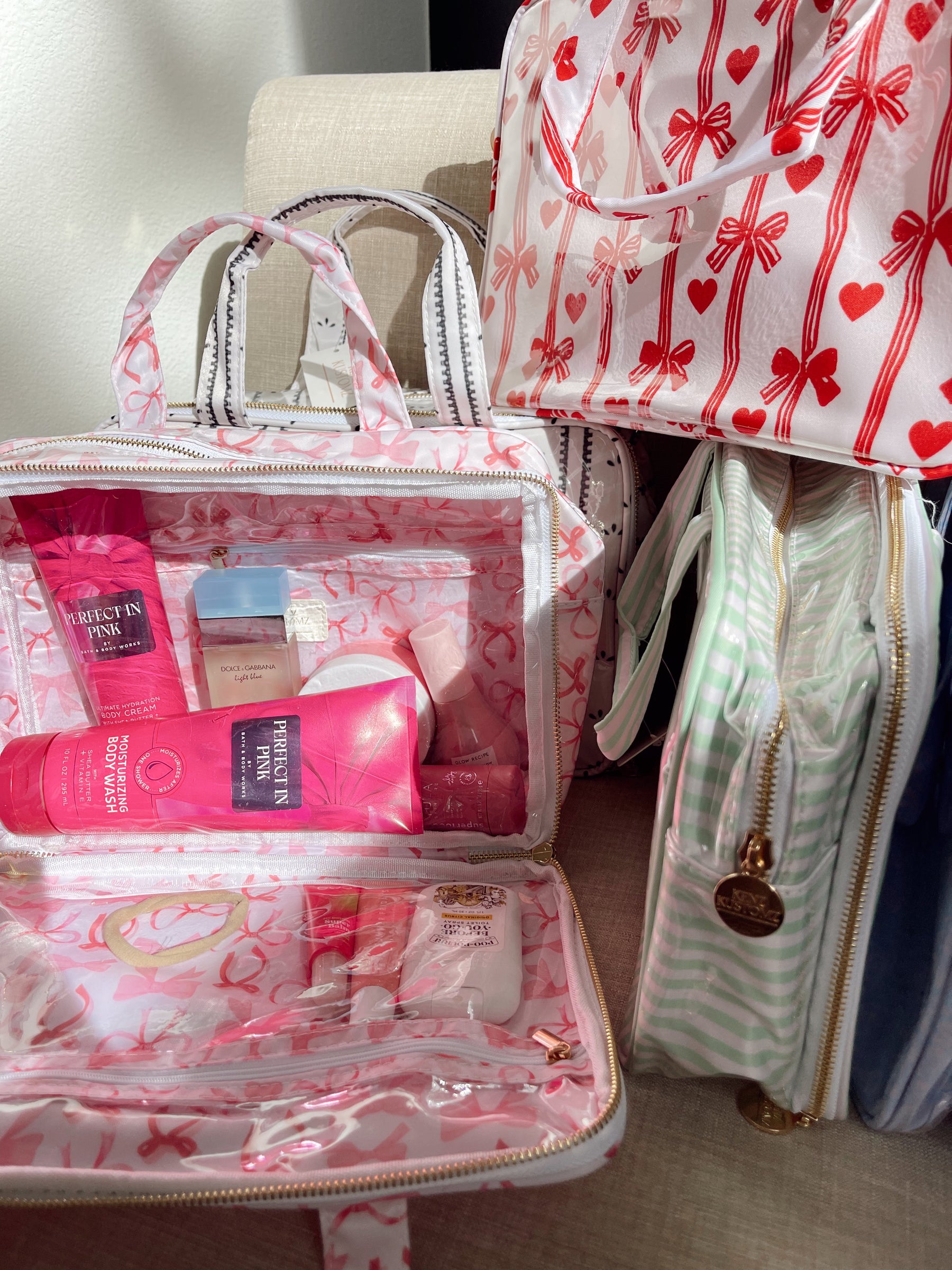 Clear Coat Toiletry Case by KenzKustomz, natural skincare detail photo 45