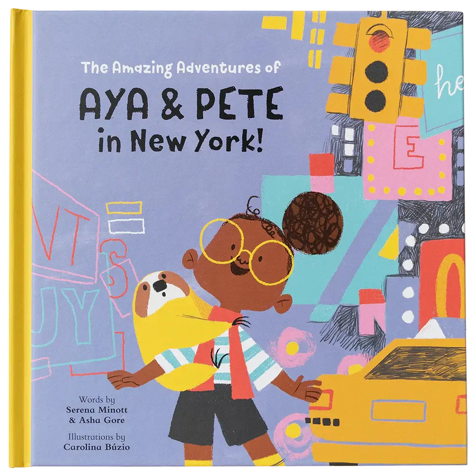 The Amazing Adventures of Aya & Pete in New York! (Hardcover) Nola Tawk