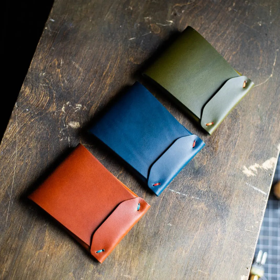 The Archer by Harland Handmade USA, handmade leather goods detail photo 4