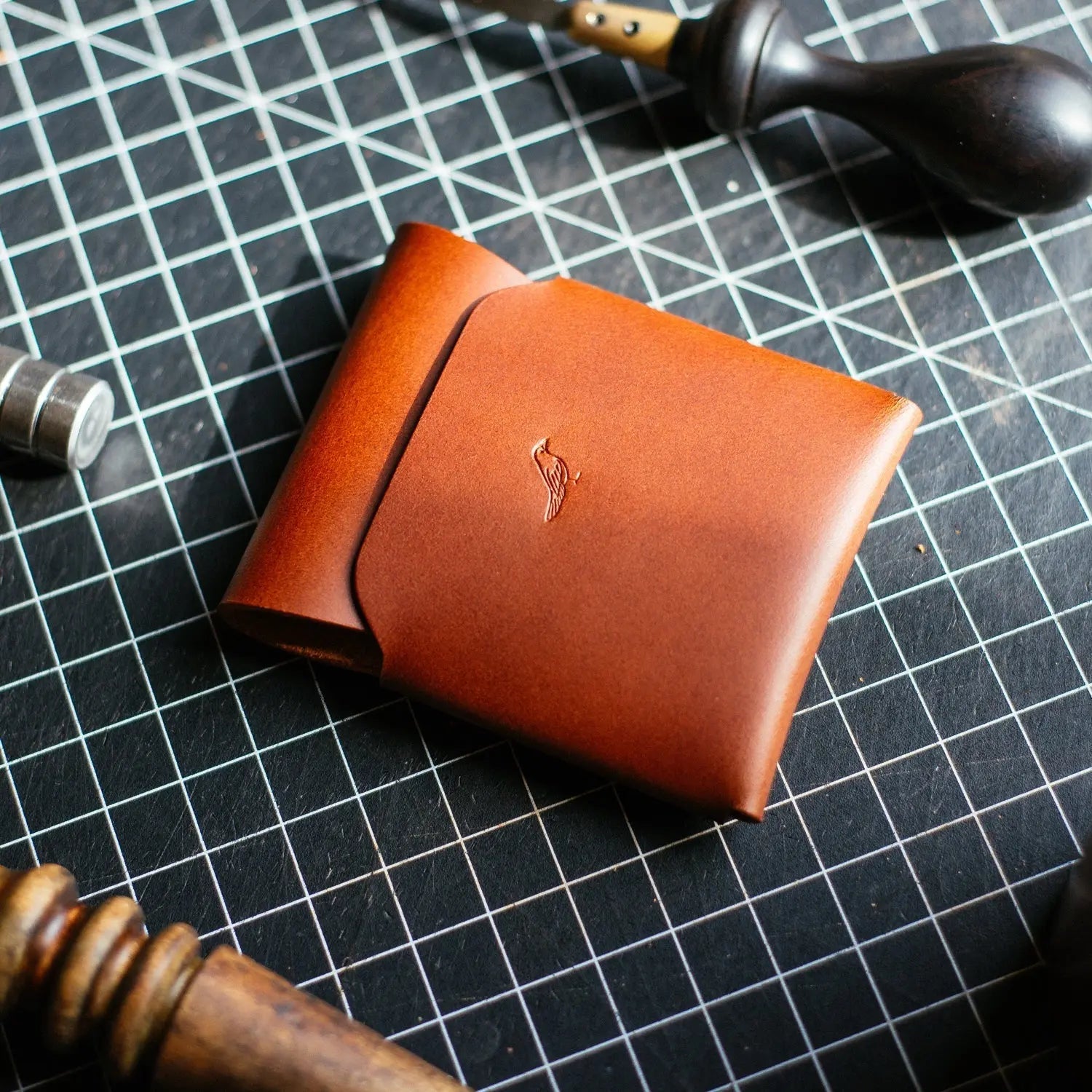 The Cash Emerson by Harland Handmade USA, handmade leather goods main product photo
