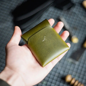 The Cash Emerson by Harland Handmade USA, handmade leather goods detail photo 5