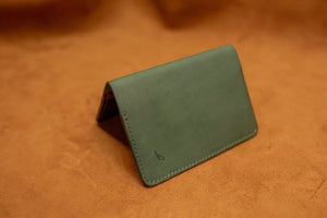 The Cistern Passport by Harland Handmade USA, handmade leather goods detail photo 5