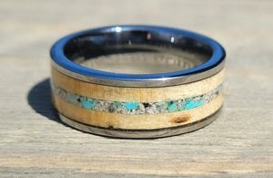 The Forever and A Day Memorial Ring by Cotton Street Art Company, handmade jewelry detail photo 6