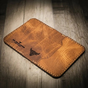 The Georgetown by Bull Sheath Leather, handmade leather goods detail photo 4