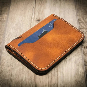 The Georgetown by Bull Sheath Leather, handmade leather goods detail photo 12