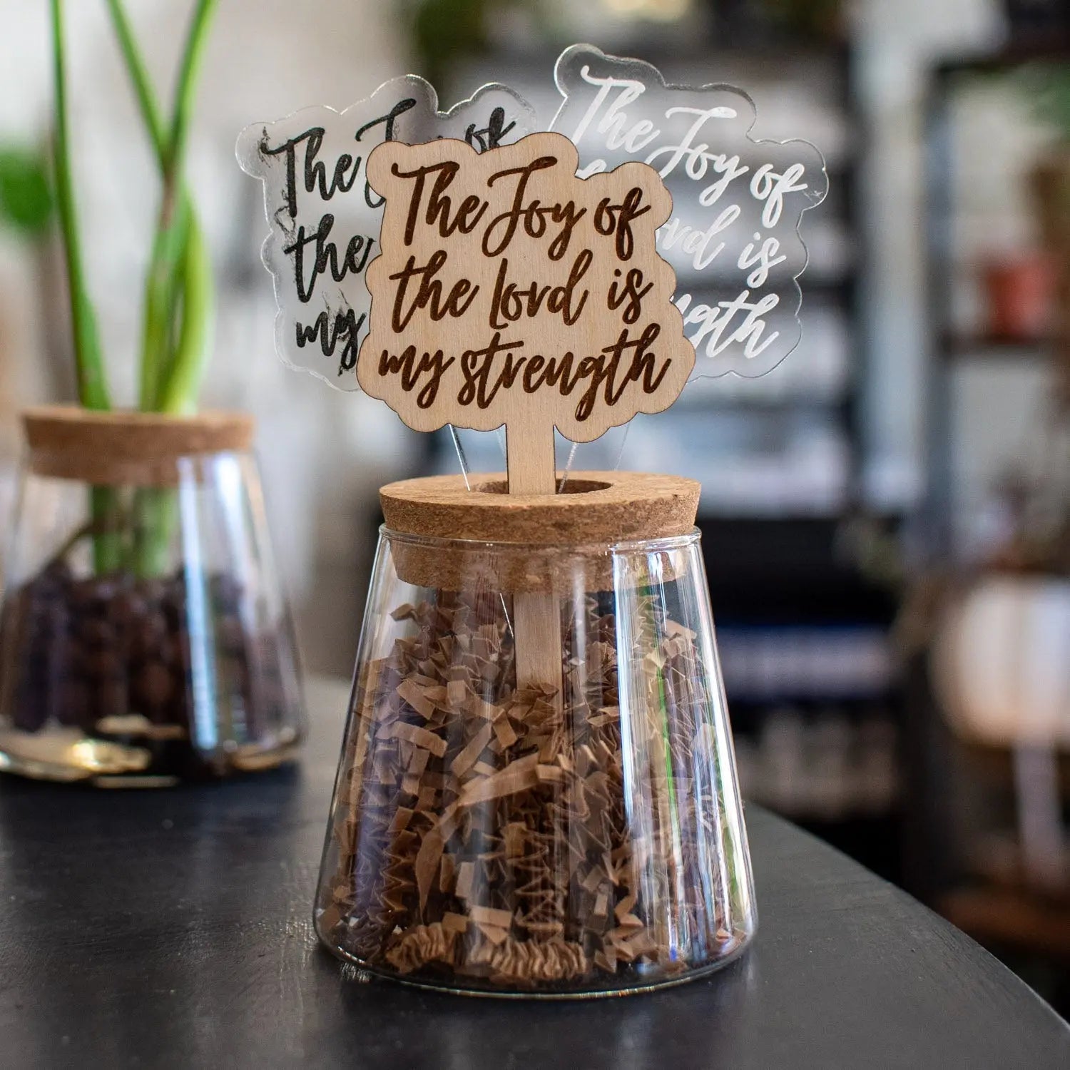 The Joy of the Lord - Plant Stakes by Still Magnolia, plants main product photo