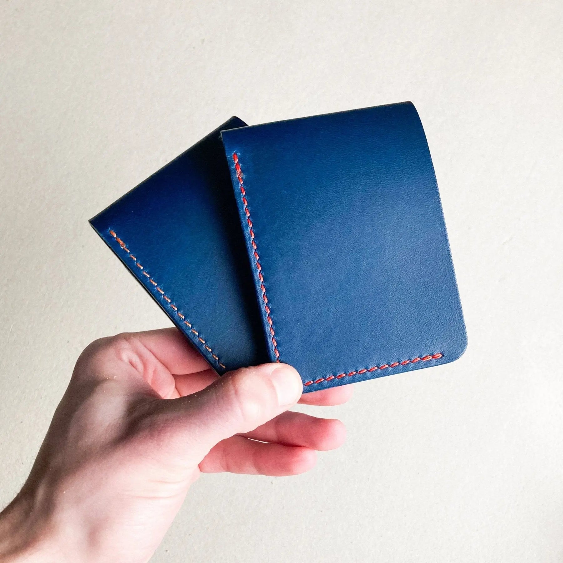 The Kingston by Harland Handmade USA, handmade leather goods detail photo 11