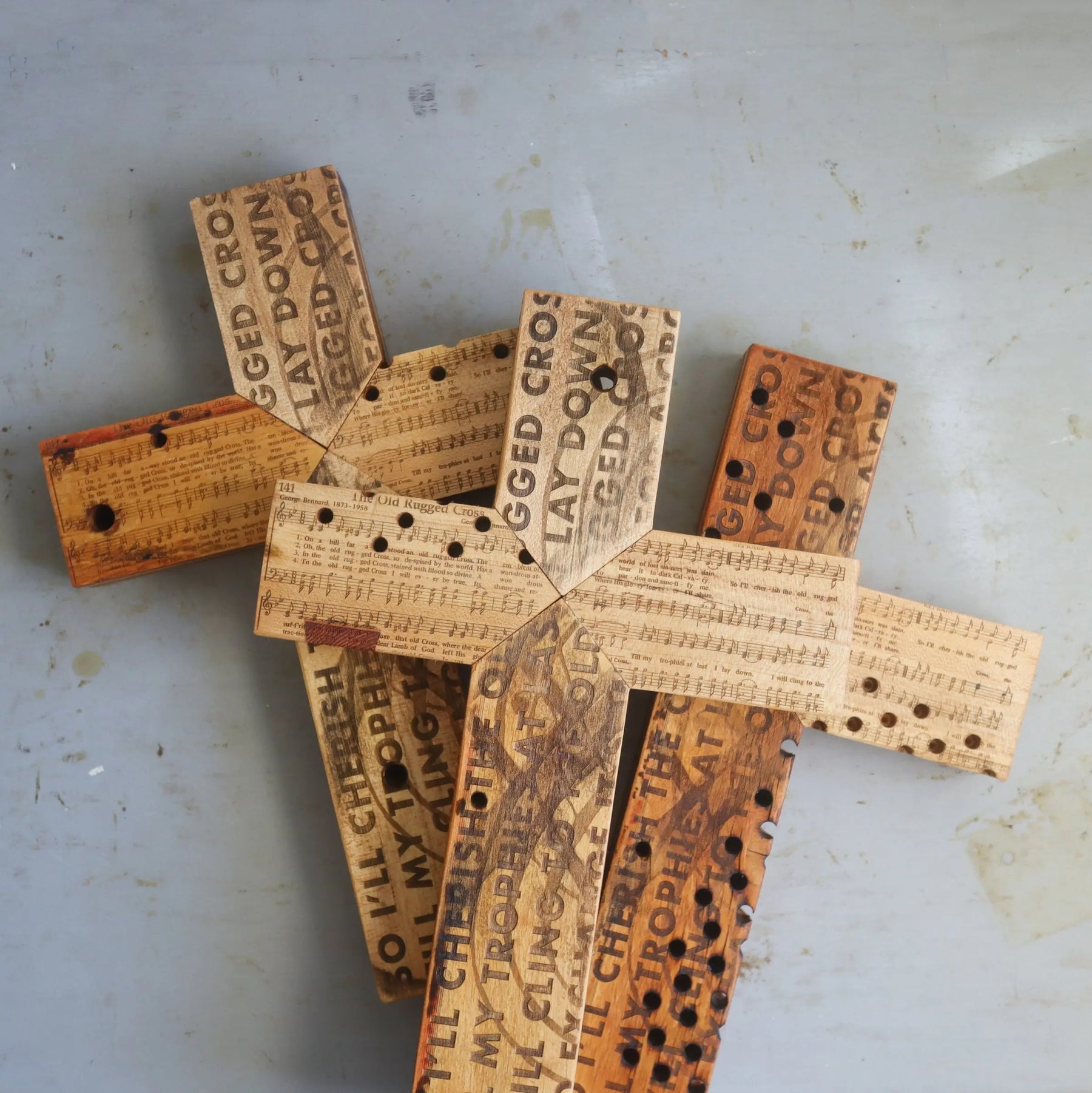The Old Rugged Cross by Dennehey Design Co., religious items detail photo 3