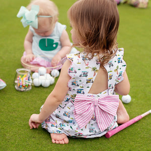 The Palms Reversible Golf Dress by Seven Lantern Lane, Southern lifestyle apparel detail photo 12