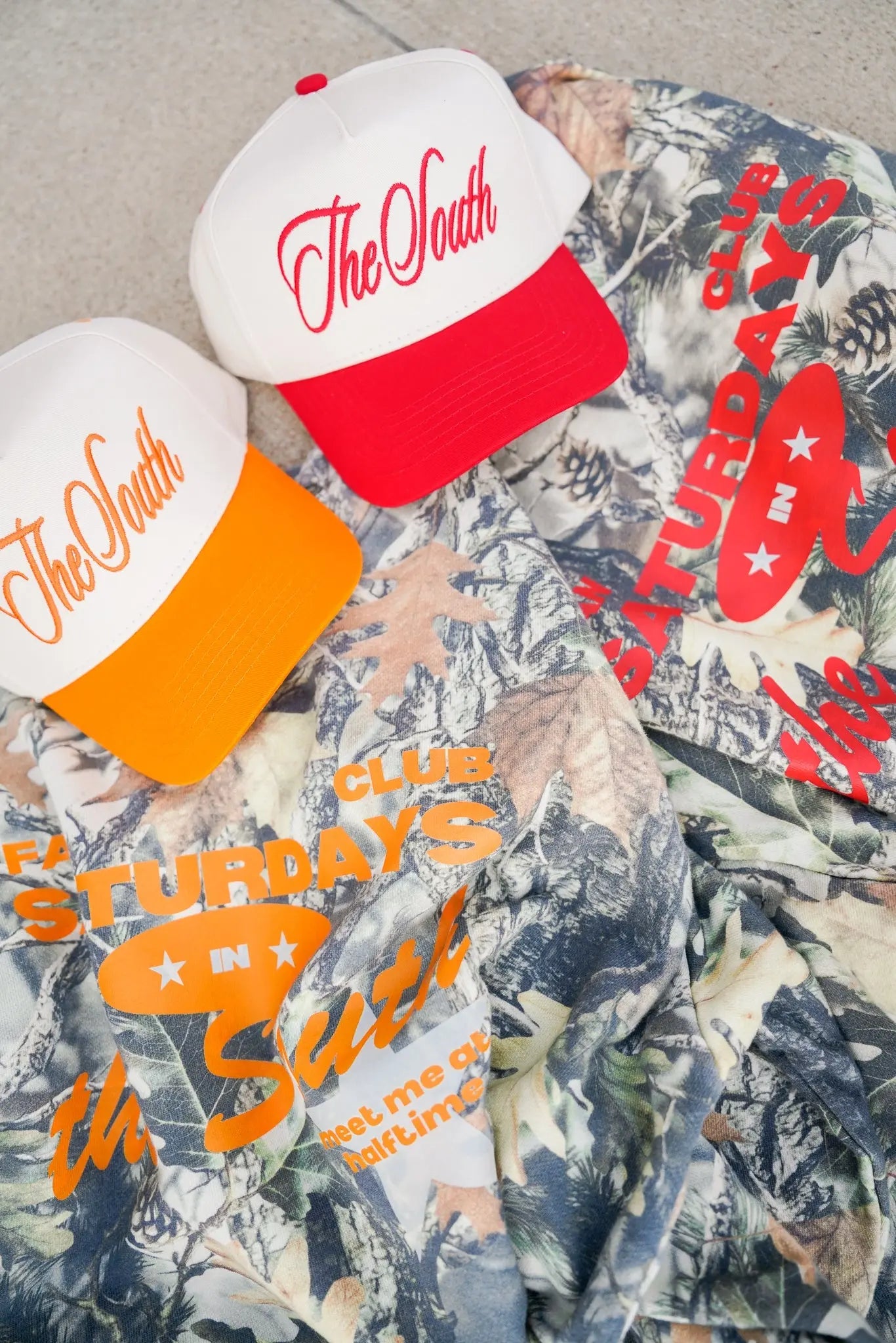 The South - Vintage Trucker Hat KenzKustomz