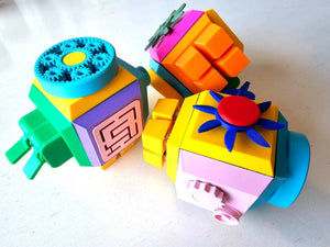 The Tween Space Modular Fidget Cube — Swappable Sensory Toy | 4 Inch by The Tween Space, 3D printed gift detail photo 3