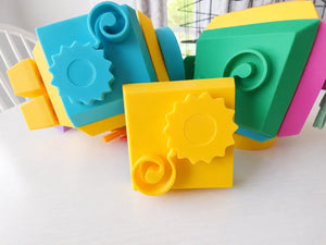 The Tween Space Modular Fidget Cube — Swappable Sensory Toy | 4 Inch by The Tween Space, 3D printed gift detail photo 13