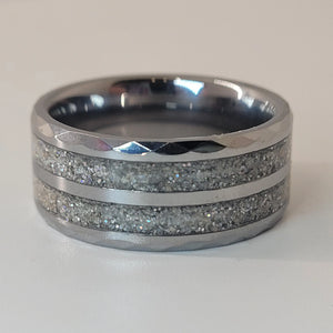 The "Starlight Memorial Ring" by Cotton Street Art Company, handmade jewelry detail photo 3