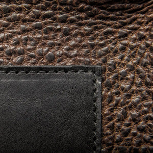 Theodore Leather Desk Caddy by Mission Mercantile Leather Goods, handmade leather goods detail photo 6