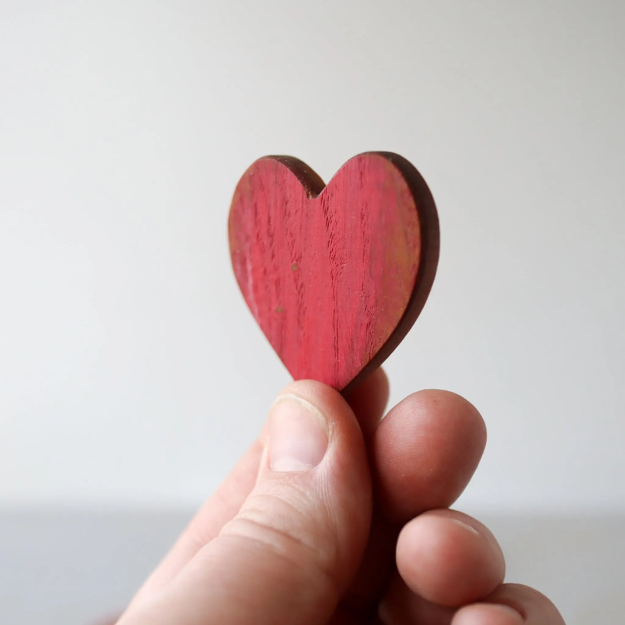 Thin Wooden Hearts Dennehey Design Co.