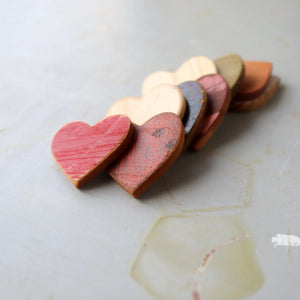 Thin Wooden Hearts by Dennehey Design Co., Southern home decor detail photo 4