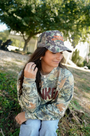 This is my Hunting Hat. - Camo Trucker Hat by KenzKustomz, Southern lifestyle apparel detail photo 8