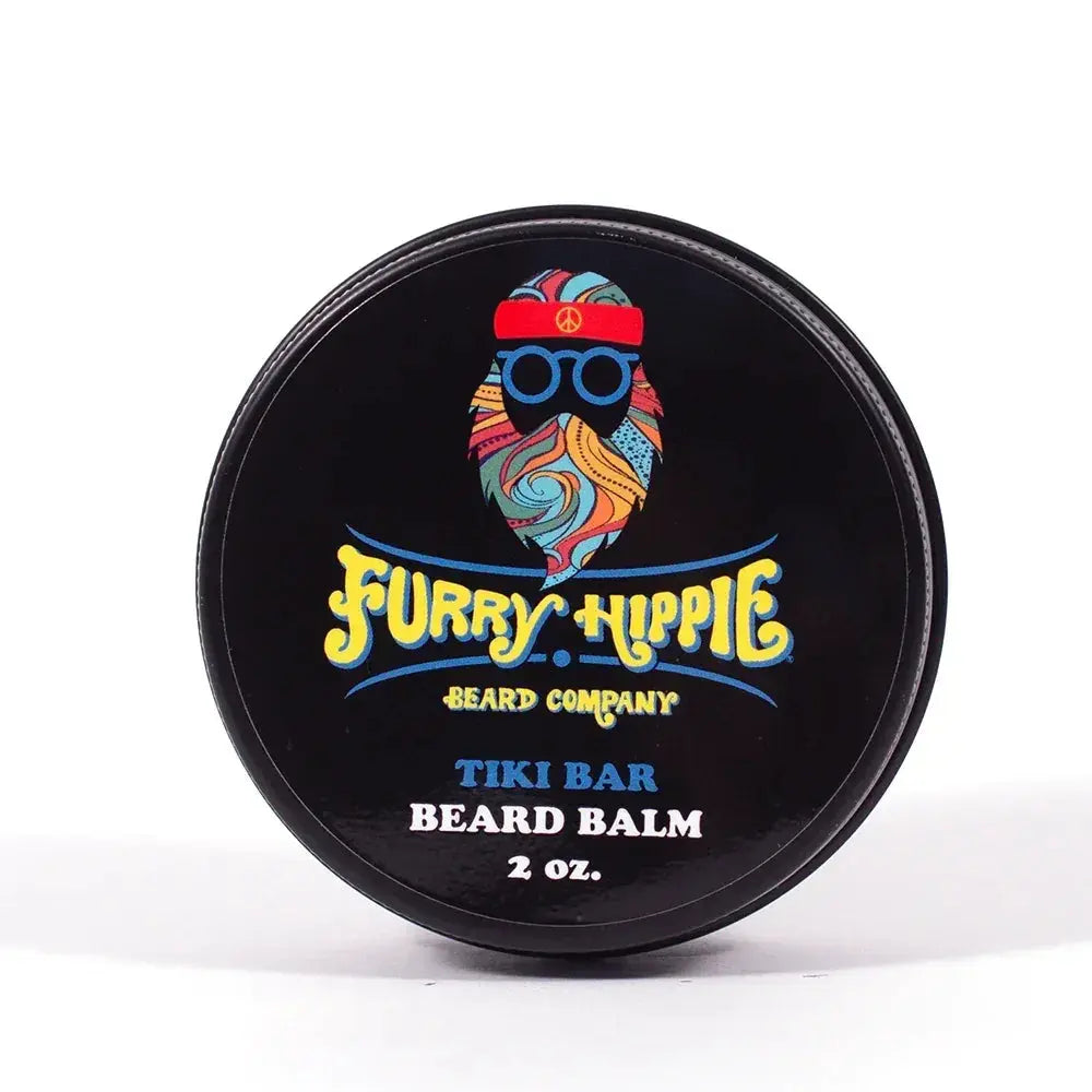 Tiki Bar beard balm by Furry Hippie Beard Company