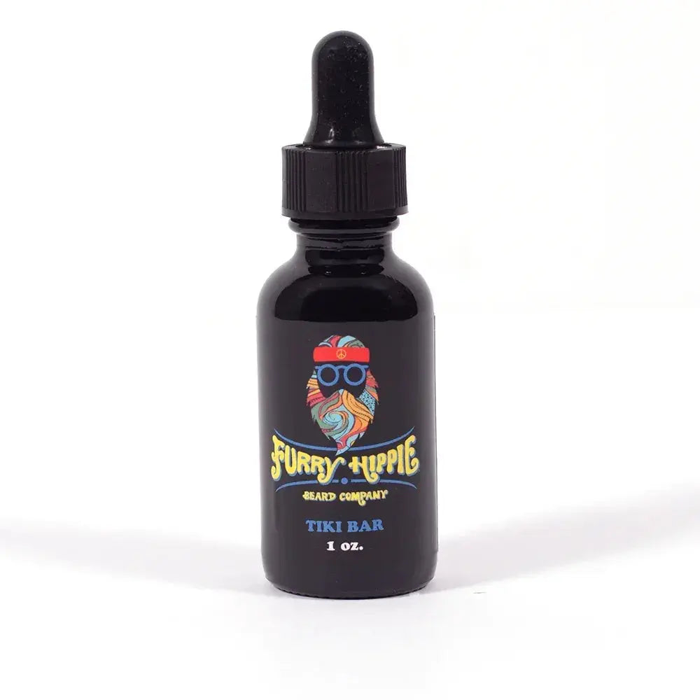 Tiki Bar | Beard Oil by Furry Hippie Beard Company, natural skincare main product photo