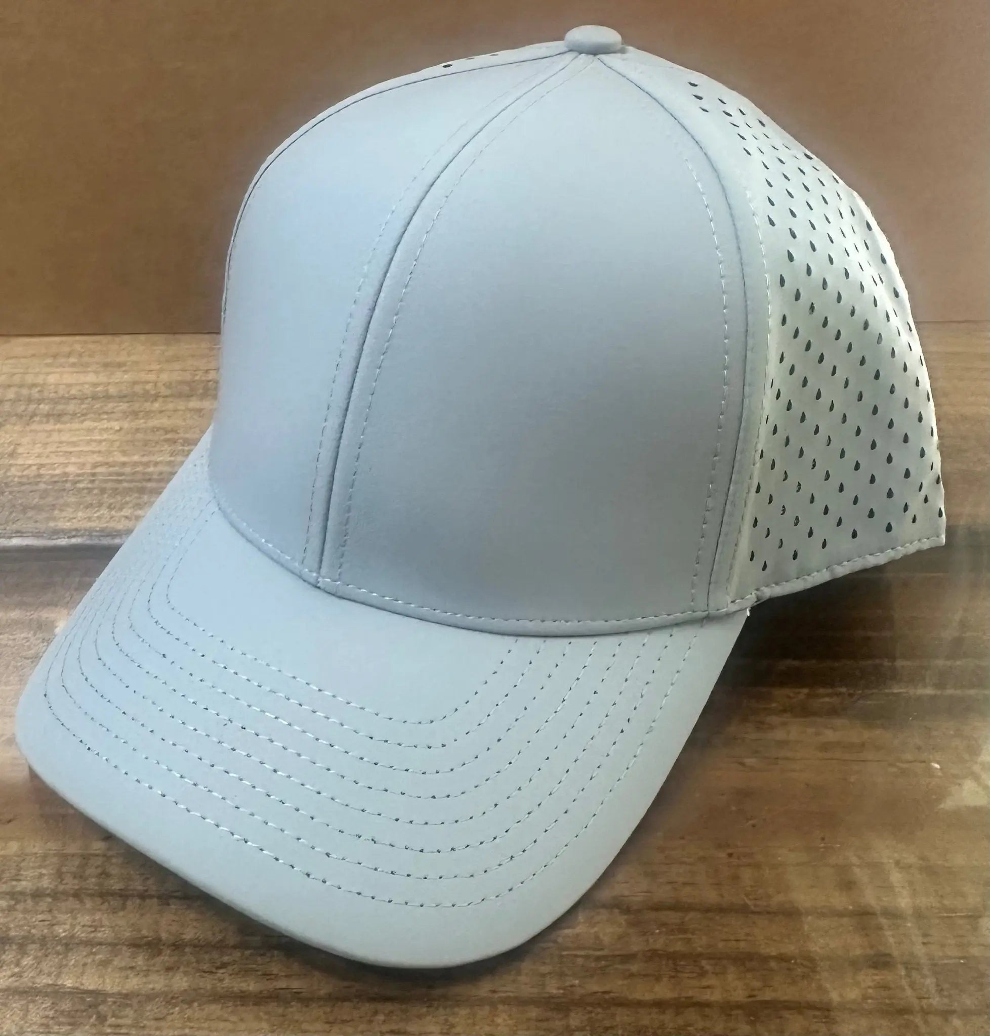 TOAD MFG. Leather Patch Hat: Stylish Cap with Perforated Side Panel, Premium Design. Shop Main Street Collective!