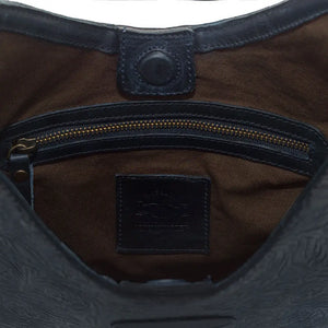 Tooled Leather Hobo Bag Mission Mercantile Leather Goods