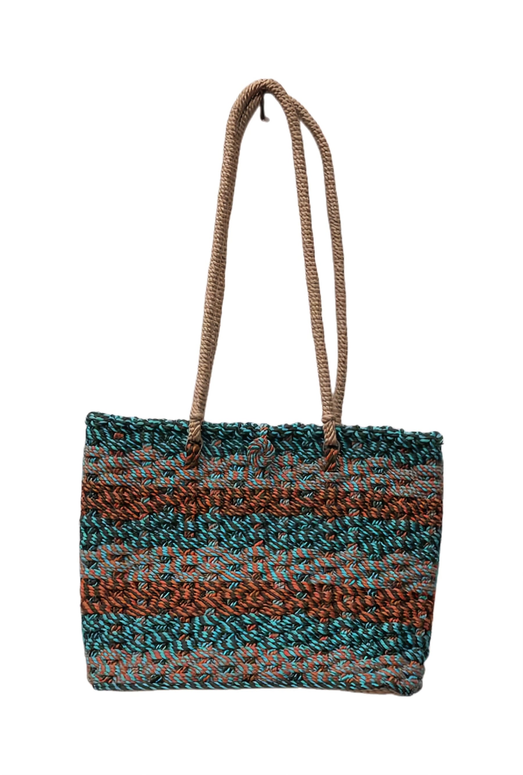 Travel Bag handwoven rope bag by Nomadic State of Mind, view 2