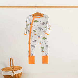Trick RAWR Treat Halloween Organic Cotton Pajama Set Nola Tawk