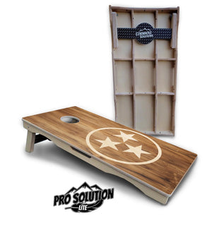 Tristar Cornhole Boards - Pro Solution Lite Series by Cornhole Solutions, custom cornhole board main product photo
