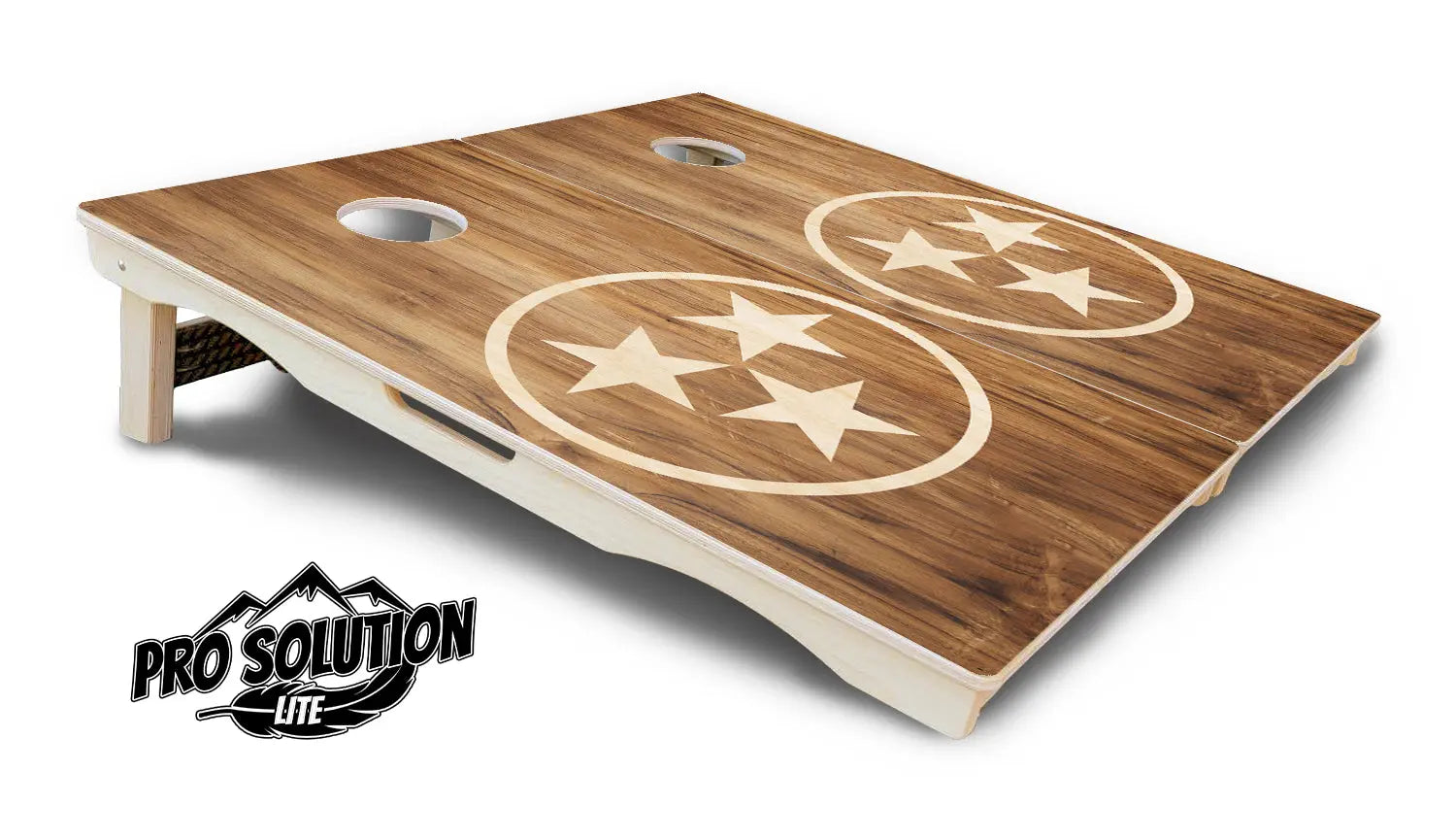 Tristar Cornhole Boards - Pro Solution Lite Series by Cornhole Solutions, custom cornhole board detail photo 5