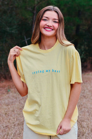 Trying My Best Tee Southern Bliss Company