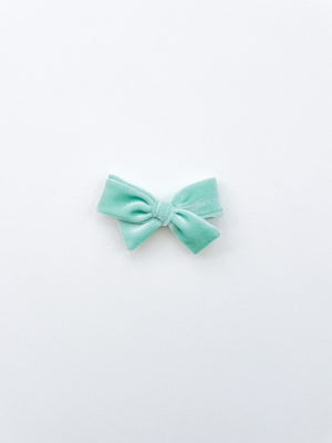 Turquoise Velvet Pinwheel by Boosh Baby image 1